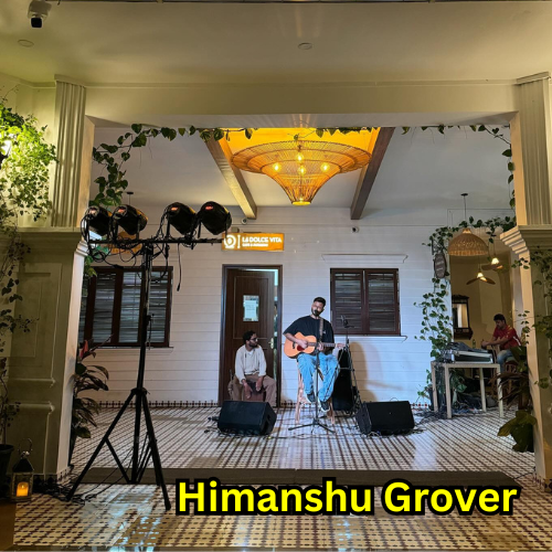 Himanshu Grover live singer in mumbai