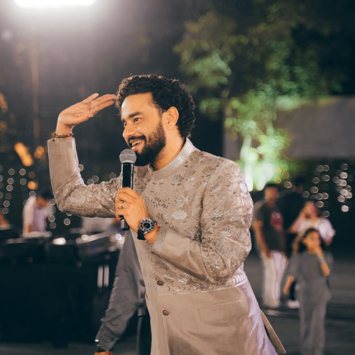 hire a emcee in jaisalmer Kaushik Shukla