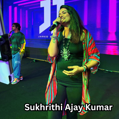 female Sukhrithi Ajay Kumar singer