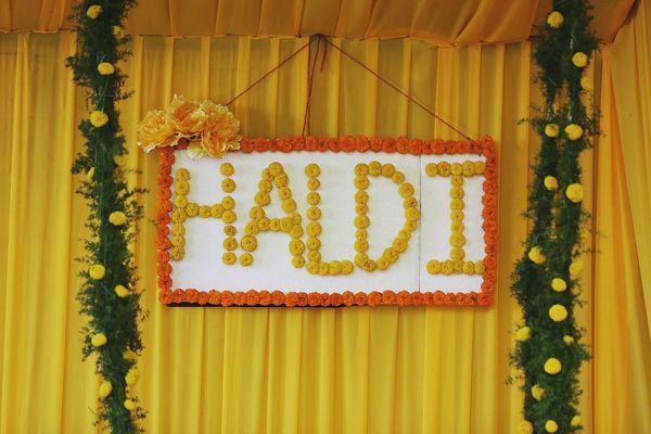 Haldi Ceremony Decoration, Theme for Haldi Function at Home in Delhi,Noida,  Gurgaon, Faridabad